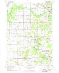 Bridgeport Michigan Historical topographic map, 1:24000 scale, 7.5 X 7.5 Minute, Year 1967