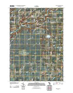 Bridgeton Michigan Historical topographic map, 1:24000 scale, 7.5 X 7.5 Minute, Year 2011