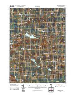 Bridgewater Michigan Historical topographic map, 1:24000 scale, 7.5 X 7.5 Minute, Year 2011