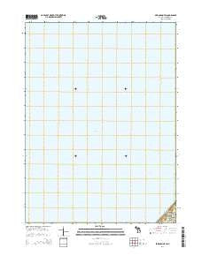 Bridgman OE W Michigan Historical topographic map, 1:24000 scale, 7.5 X 7.5 Minute, Year 2014