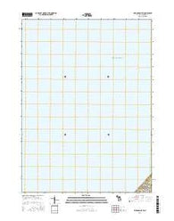 Bridgman OE W Michigan Current topographic map, 1:24000 scale, 7.5 X 7.5 Minute, Year 2016