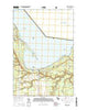 Brimley Michigan Historical topographic map, 1:24000 scale, 7.5 X 7.5 Minute, Year 2014