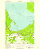 Brimley Michigan Historical topographic map, 1:24000 scale, 7.5 X 7.5 Minute, Year 1951