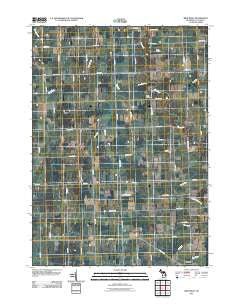 Brockway Michigan Historical topographic map, 1:24000 scale, 7.5 X 7.5 Minute, Year 2011