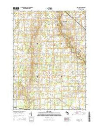 Brockway Michigan Historical topographic map, 1:24000 scale, 7.5 X 7.5 Minute, Year 2014