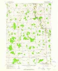 Brockway Michigan Historical topographic map, 1:24000 scale, 7.5 X 7.5 Minute, Year 1961
