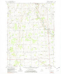 Brockway Michigan Historical topographic map, 1:24000 scale, 7.5 X 7.5 Minute, Year 1961