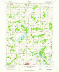 Bronson North Michigan Historical topographic map, 1:24000 scale, 7.5 X 7.5 Minute, Year 1960