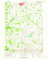 Bronson South Michigan Historical topographic map, 1:24000 scale, 7.5 X 7.5 Minute, Year 1960