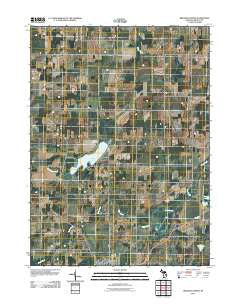 Bronson North Michigan Historical topographic map, 1:24000 scale, 7.5 X 7.5 Minute, Year 2011