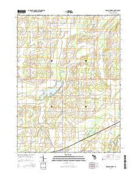 Bronson North Michigan Historical topographic map, 1:24000 scale, 7.5 X 7.5 Minute, Year 2014