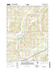 Bronson North Michigan Historical topographic map, 1:24000 scale, 7.5 X 7.5 Minute, Year 2014