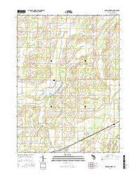 Bronson North Michigan Current topographic map, 1:24000 scale, 7.5 X 7.5 Minute, Year 2016