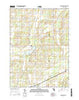 Bronson North Michigan Current topographic map, 1:24000 scale, 7.5 X 7.5 Minute, Year 2016