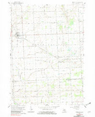 Brown City Michigan Historical topographic map, 1:24000 scale, 7.5 X 7.5 Minute, Year 1961