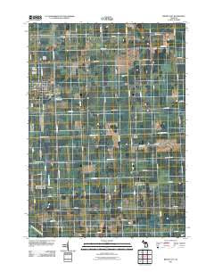 Brown City Michigan Historical topographic map, 1:24000 scale, 7.5 X 7.5 Minute, Year 2011