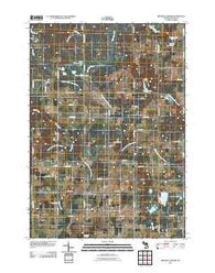 Browns Corners Michigan Historical topographic map, 1:24000 scale, 7.5 X 7.5 Minute, Year 2011