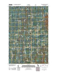 Bruce Crossing Michigan Historical topographic map, 1:24000 scale, 7.5 X 7.5 Minute, Year 2011