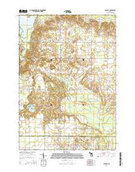 Buckley Michigan Historical topographic map, 1:24000 scale, 7.5 X 7.5 Minute, Year 2014