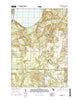 Burdickville Michigan Current topographic map, 1:24000 scale, 7.5 X 7.5 Minute, Year 2017
