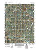 Burlington Michigan Historical topographic map, 1:24000 scale, 7.5 X 7.5 Minute, Year 2011