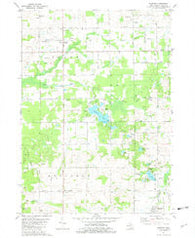 Burnips Michigan Historical topographic map, 1:24000 scale, 7.5 X 7.5 Minute, Year 1981