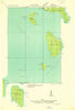 Burnt Bluff SW Michigan Historical topographic map, 1:31680 scale, 7.5 X 7.5 Minute, Year 1932