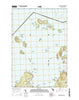 Burnt Island Michigan Historical topographic map, 1:24000 scale, 7.5 X 7.5 Minute, Year 2014