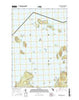 Burnt Island Michigan Current topographic map, 1:24000 scale, 7.5 X 7.5 Minute, Year 2016