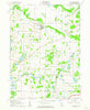Burr Oak Michigan Historical topographic map, 1:24000 scale, 7.5 X 7.5 Minute, Year 1961