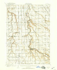 Burt Michigan Historical topographic map, 1:62500 scale, 15 X 15 Minute, Year 1919