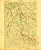Burt Michigan Historical topographic map, 1:62500 scale, 15 X 15 Minute, Year 1921