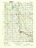Burt Michigan Historical topographic map, 1:62500 scale, 15 X 15 Minute, Year 1943