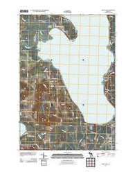Burt Lake Michigan Historical topographic map, 1:24000 scale, 7.5 X 7.5 Minute, Year 2011