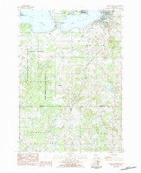 Cadillac South Michigan Historical topographic map, 1:25000 scale, 7.5 X 7.5 Minute, Year 1983