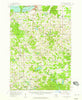 Cadillac South Michigan Historical topographic map, 1:62500 scale, 15 X 15 Minute, Year 1957