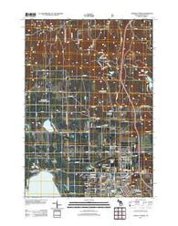 Cadillac North Michigan Historical topographic map, 1:24000 scale, 7.5 X 7.5 Minute, Year 2012