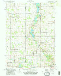 Camden Michigan Historical topographic map, 1:24000 scale, 7.5 X 7.5 Minute, Year 1992