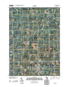Capac Michigan Historical topographic map, 1:24000 scale, 7.5 X 7.5 Minute, Year 2011