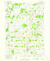 Capac Michigan Historical topographic map, 1:24000 scale, 7.5 X 7.5 Minute, Year 1961