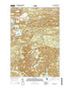 Carney Lake Michigan Historical topographic map, 1:24000 scale, 7.5 X 7.5 Minute, Year 2014