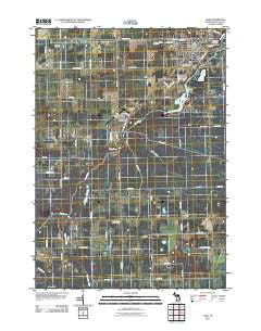 Caro Michigan Historical topographic map, 1:24000 scale, 7.5 X 7.5 Minute, Year 2011