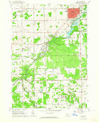 Caro Michigan Historical topographic map, 1:24000 scale, 7.5 X 7.5 Minute, Year 1963