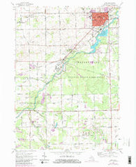 Caro Michigan Historical topographic map, 1:24000 scale, 7.5 X 7.5 Minute, Year 1963