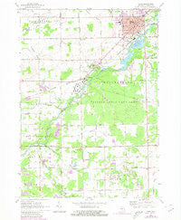 Caro Michigan Historical topographic map, 1:24000 scale, 7.5 X 7.5 Minute, Year 1963