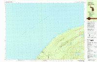 Carp River Michigan Historical topographic map, 1:25000 scale, 7.5 X 15 Minute, Year 1980