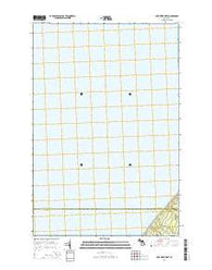 Carp River West Michigan Historical topographic map, 1:24000 scale, 7.5 X 7.5 Minute, Year 2014