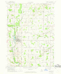 Carson City Michigan Historical topographic map, 1:24000 scale, 7.5 X 7.5 Minute, Year 1967