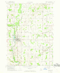 Carson City Michigan Historical topographic map, 1:24000 scale, 7.5 X 7.5 Minute, Year 1967