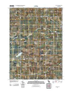 Casnovia Michigan Historical topographic map, 1:24000 scale, 7.5 X 7.5 Minute, Year 2011